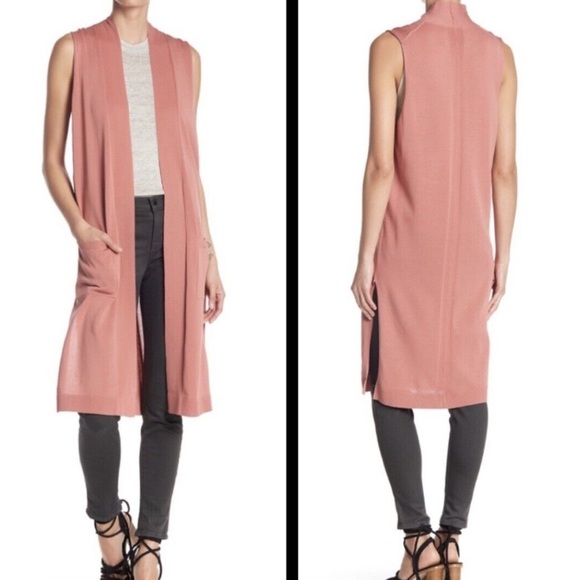 BROCHU WALKER‎ Thames Sleeveless Cardigan - Picture 1 of 9